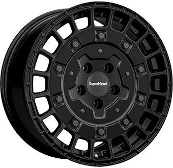 Däckline Super metal RIG Dull Black 7.5x17 5/160 ET50