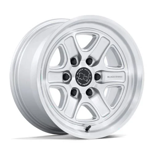 Statusfälgar BR032 ECHO GLOSS SILVER W/ MACHINED FACE 9x18 8/170 ET12