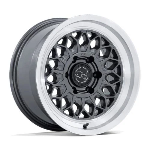 Statusfälgar BR034 GRAZ GLOSS GUNMETAL W/ MACHINED LIP 8.5x17 6/139,7 ET25