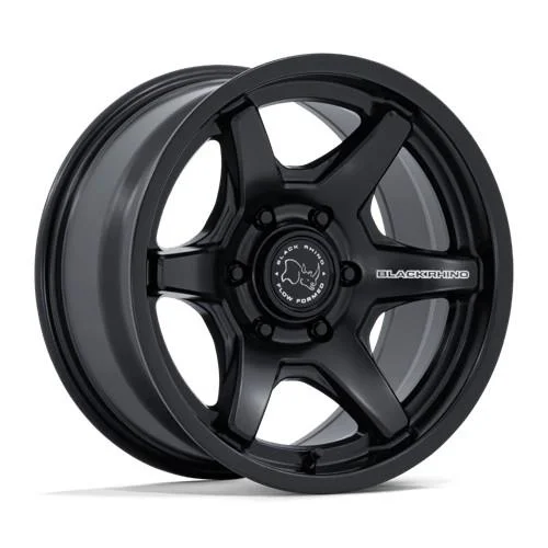 Statusfälgar BR035 KUMA MATTE BLACK 8.5x17 6/135 ET0