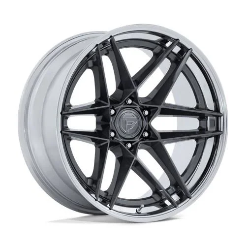 Statusfälgar FC408 FLIGHT GLOSS GUNMETAL W/ CHROME LIP 9x20 6/135 ET1
