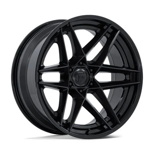 Statusfälgar FC408 FLIGHT MATTE BLACK W/ GLOSS BLACK LIP 9x20 6/139,7 ET1