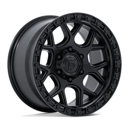 Statusfälgar FC908 PUMA MATTE BLACK W/ GLOSS BLACK LIP 9x17 5/127 ET-12