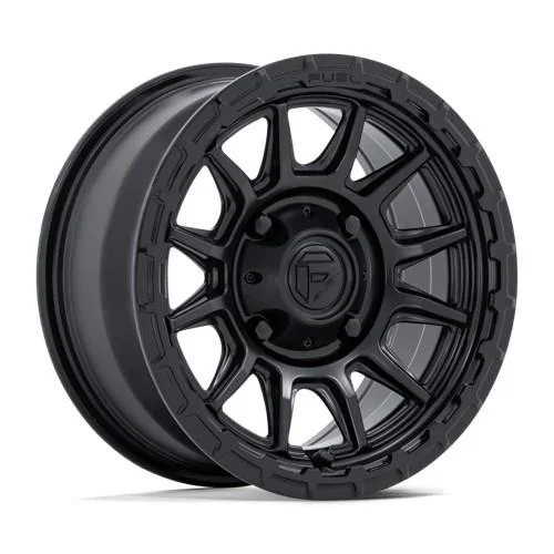 Statusfälgar FV866 PISTON UTV MATTE BLACK W/ GLOSS BLACK LIP 7x15 4/156 ET38