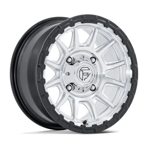 Statusfälgar FV866 PISTON UTV HYPER SILVER MACHINED W/ MATTE BL 7x15 4/156 ET10