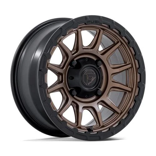 Statusfälgar FV866 PISTON UTV MATTE BRONZE W/ MATTE BLACK LIP 7x15 4/156 ET38