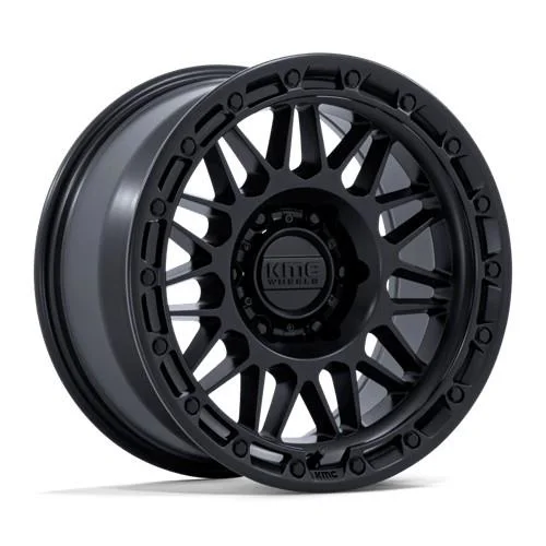 Statusfälgar KM555 ATTACK MATTE BLACK 9x18 8/170 ET18