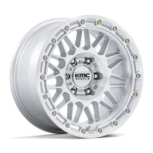 Statusfälgar KM555 ATTACK GLOSS SILVER W/ MACHINED FACE 9x18 8/180 ET0
