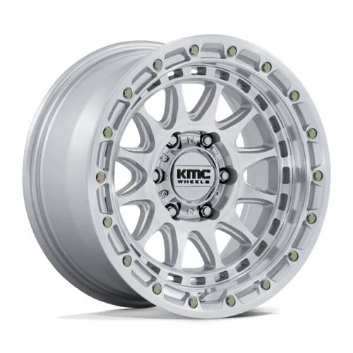 Statusfälgar KM556 CRUX GLOSS SILVER W/ MACHINED FACE 8.5x17 6/135 ET0