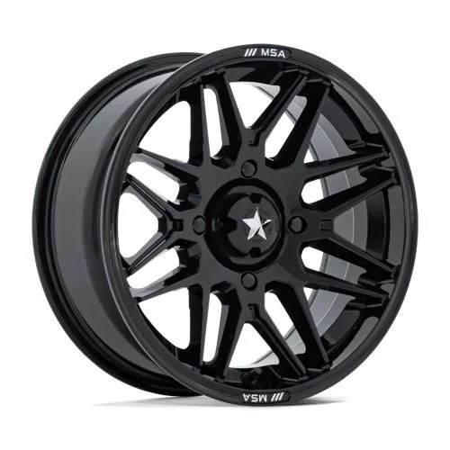 Statusfälgar M52 RADAR UTV GLOSS BLACK 7x16 4/156 ET10