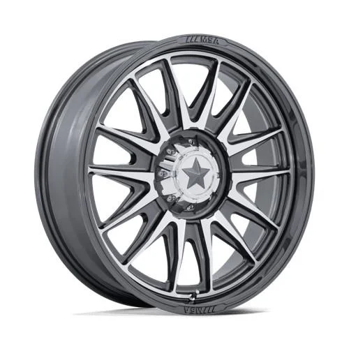 Statusfälgar M55 COMMANDER UTV PLATINUM W/ MACHINED FACE 7x20 4/110 ET0