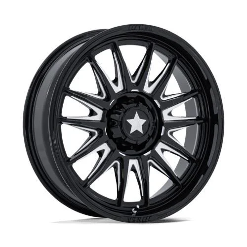 Statusfälgar M55 COMMANDER UTV GLOSS BLACK MILLED 7x22 5/114,3 ET0