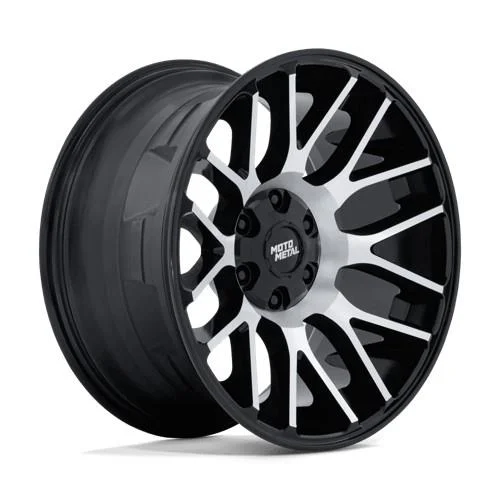 Statusfälgar MO816 OVERLOOK GLOSS BLACK W/ MACHINED FACE 9x20 8/180 ET1