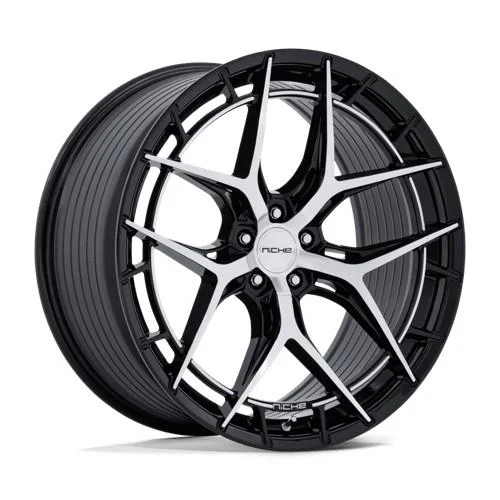 Statusfälgar NC286 RIVIERA GLOSS BLACK W/ MACHINED FACE 10.5x20 5/120 ET38