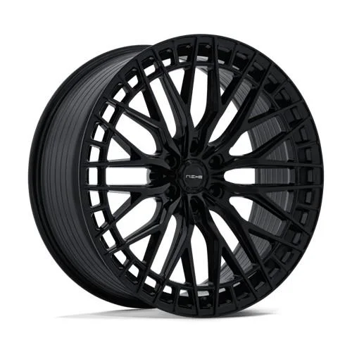 Statusfälgar NC288 GENOA GLOSS BLACK 10x22 6/139,7 ET20
