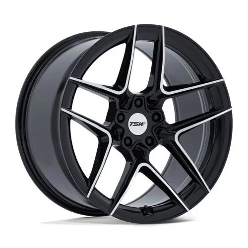Statusfälgar TW008 SLIPSTREAM GLOSS BLACK MACHINED 9x20 5/112 ET20
