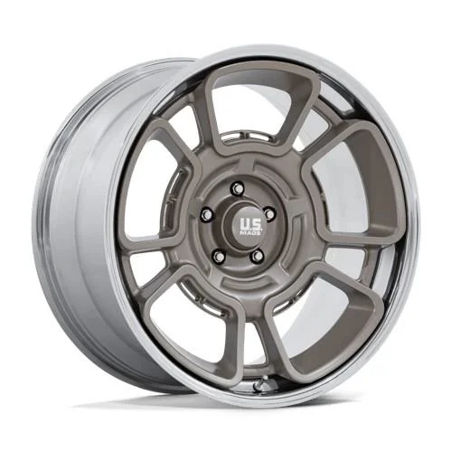 Statusfälgar UC147 FLAGSTAFF PEWTER W/ CHROME LIP 8.5x20 5/127 ET1