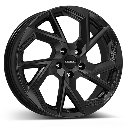 OCL DEZENT AP black 6x16 5/100 ET50