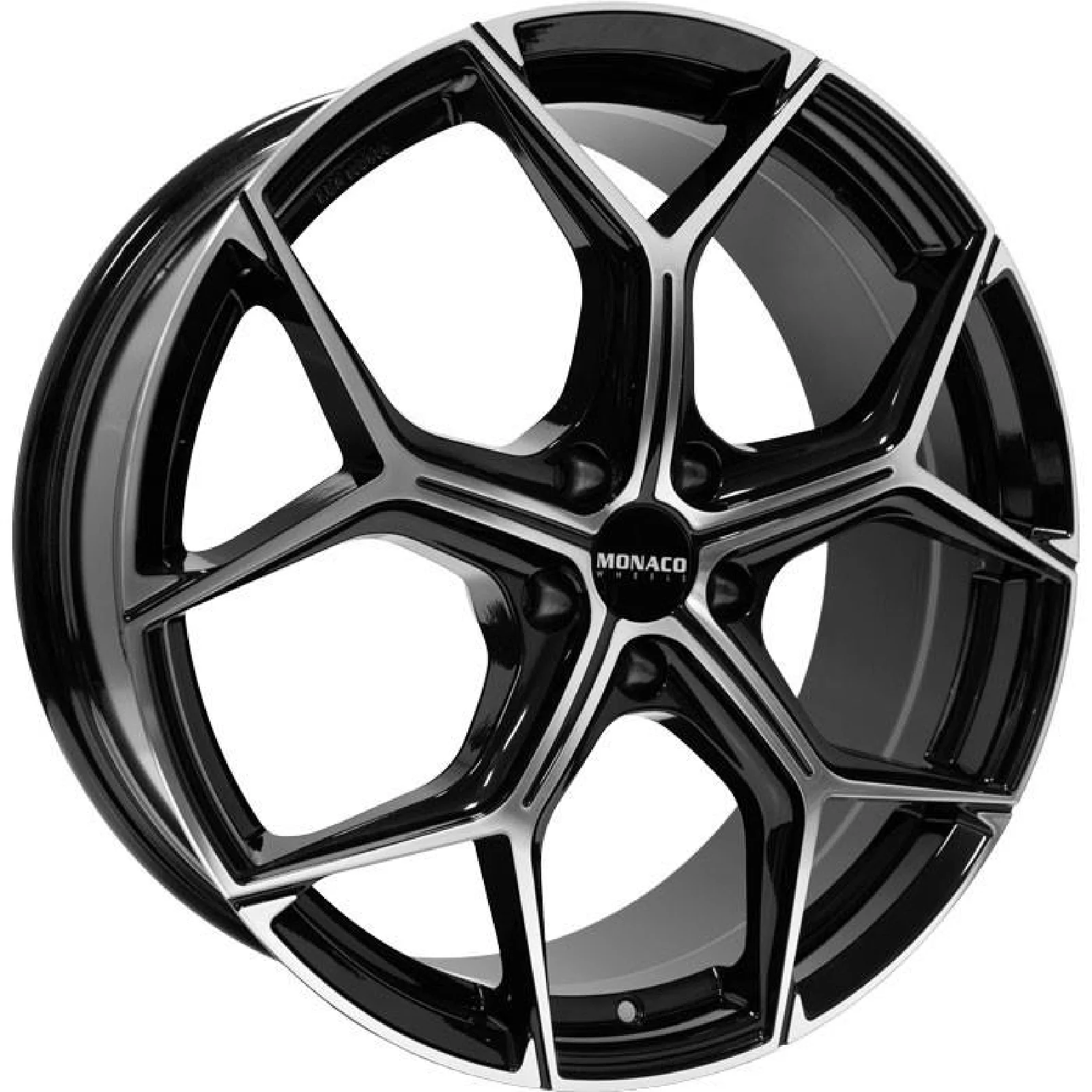 Statusfälgar GP16 Black Polished 8x20 5/112 ET44