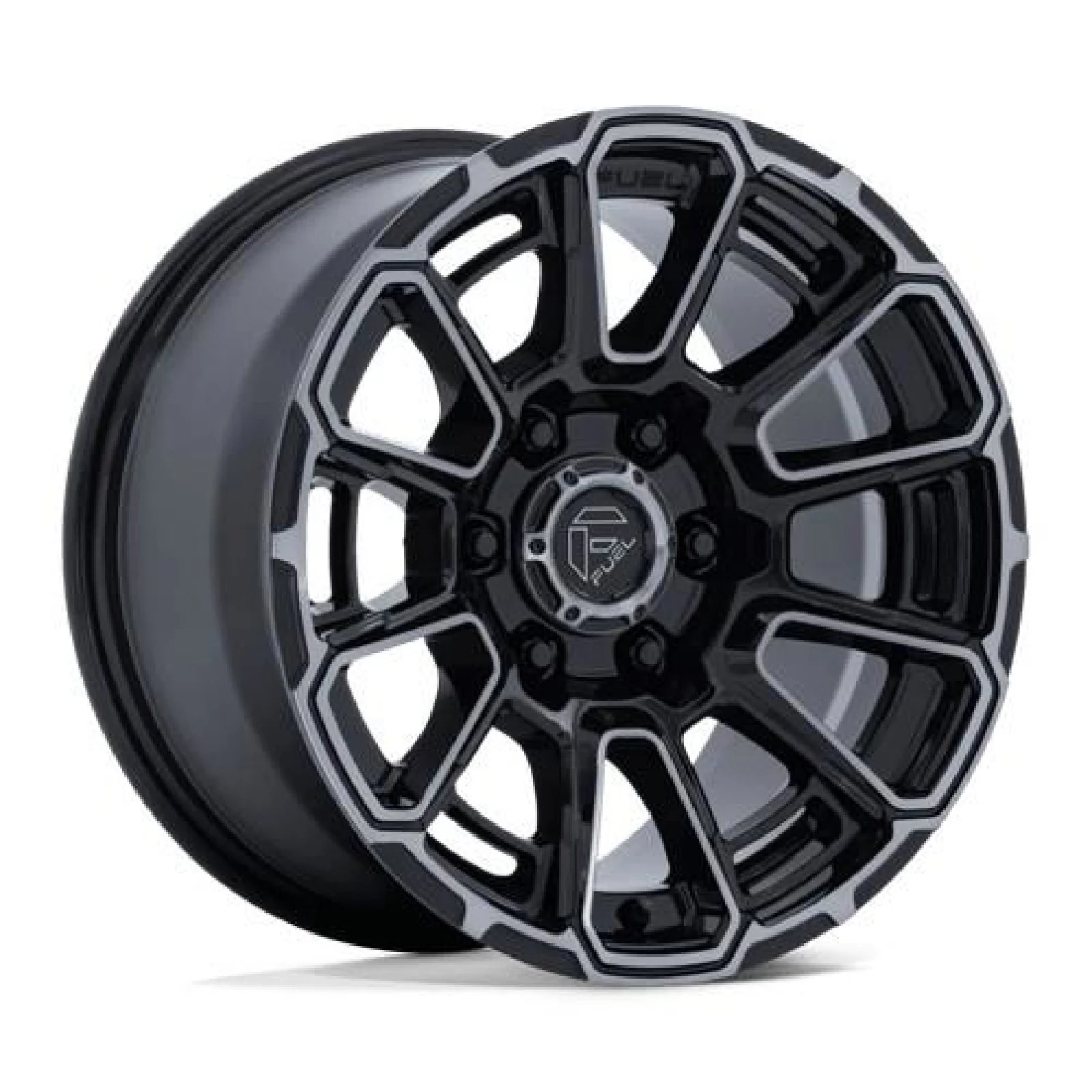 Statusfälgar FC910 FOXHOUND GLOSS BLACK DARK TINTED CLEAR 9x18 6/139,7 ET1