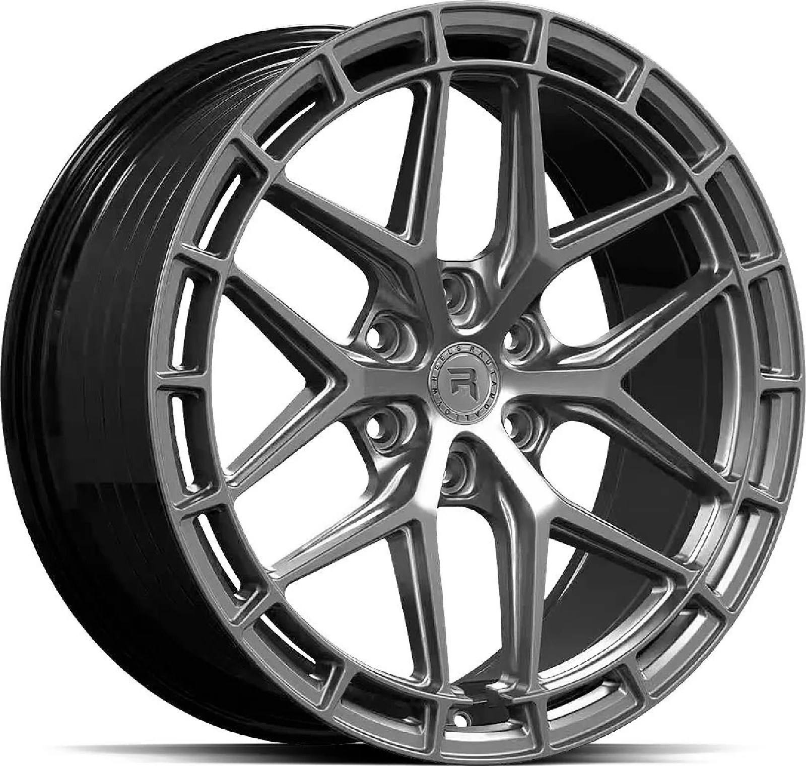Rautamo R-SERIES R21 Hyper Silv Black 8.5x20 6/120 ET45