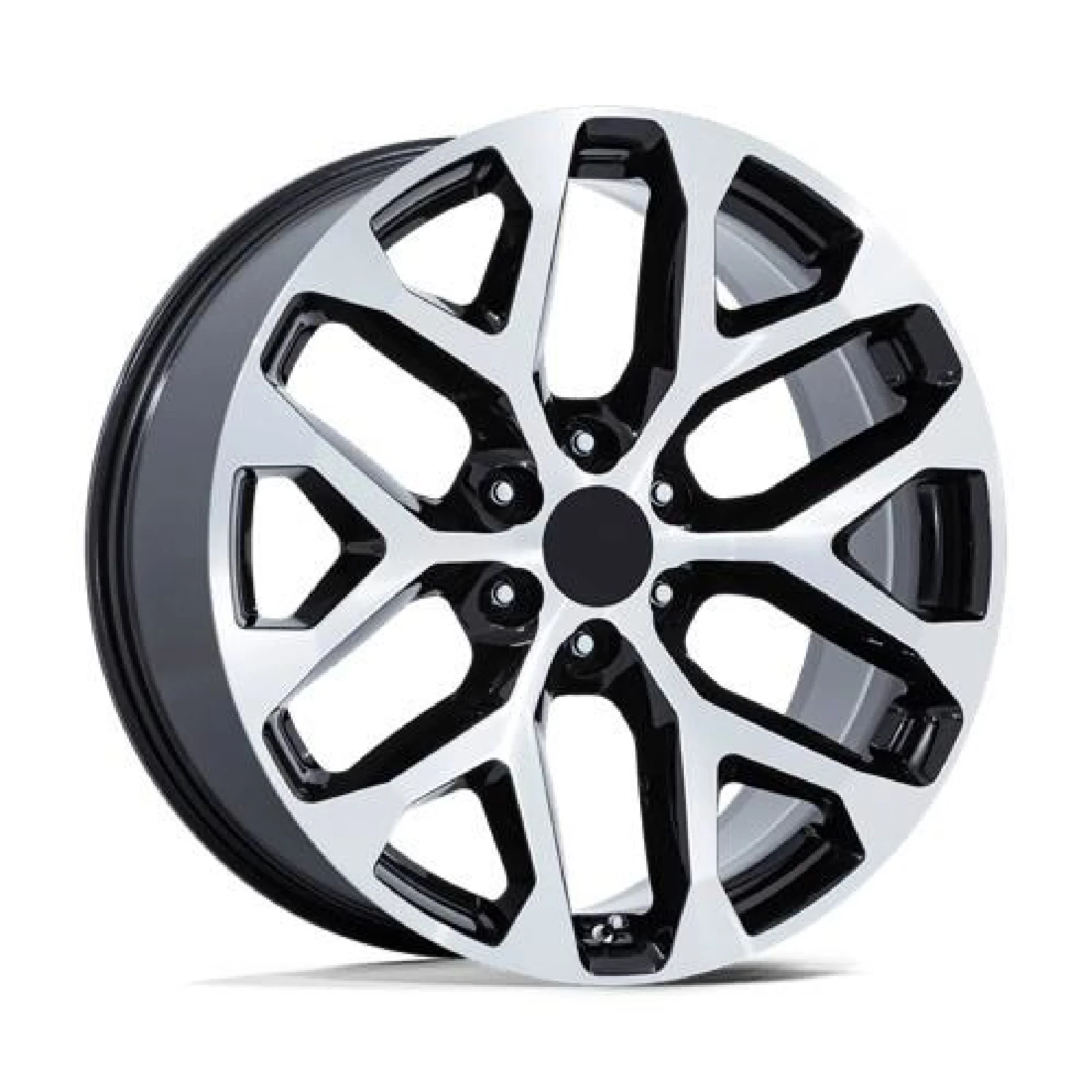 Statusfälgar PR177 GLOSS BLACK W/ MACHINED FACE 9x22 6/139,7 ET24