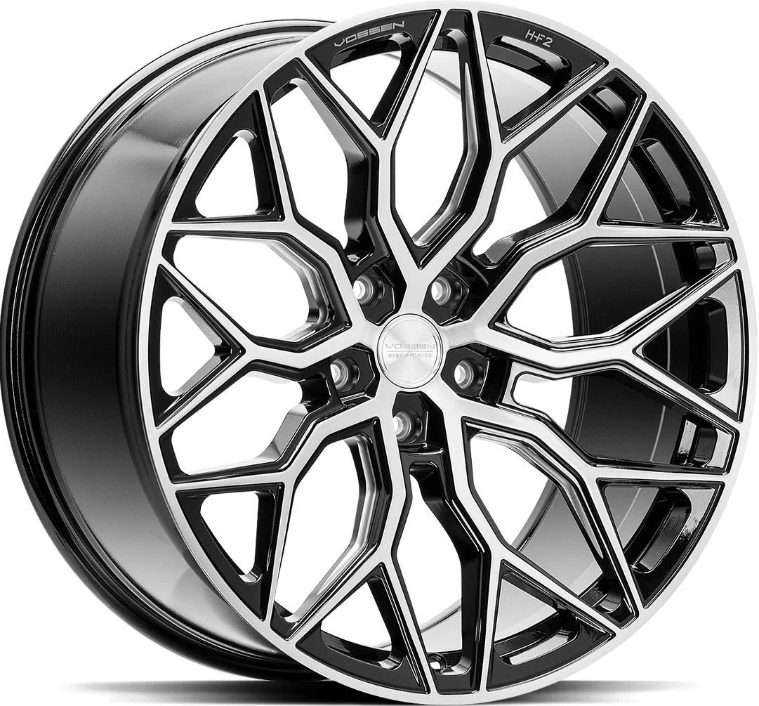Rautamo VOSSEN HF2 Brush Gloss Black 9x20 5/112 ET32