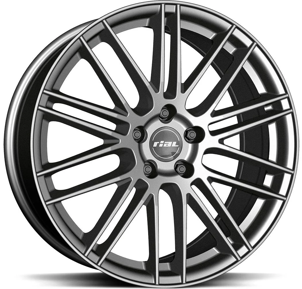 Rautamo RIAL KiboX Metal Grey 9.5x21 5/112 ET42
