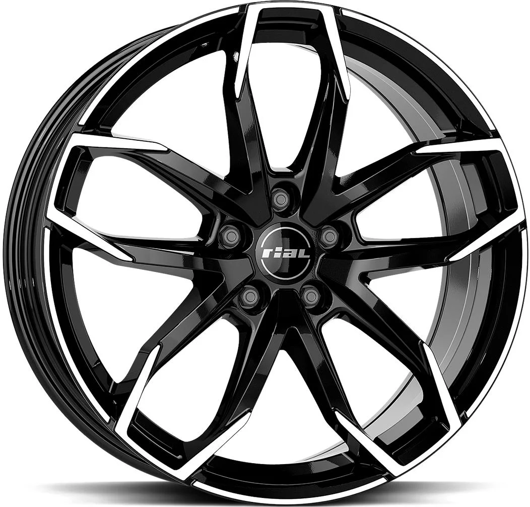 Rautamo RIAL Lucca Diam Black Pol 8x19 5/112 ET40