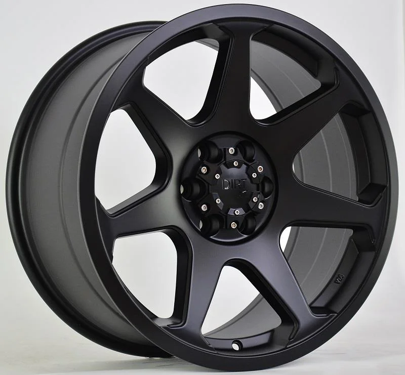 Statusfälgar D42 Flatblack 9x17 6/114,3 ET25