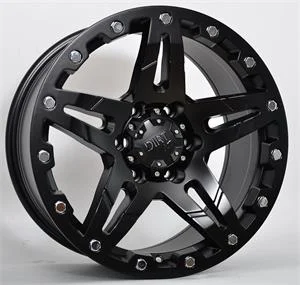 Statusfälgar D66 Flatblack 9x20 5/127 ET35