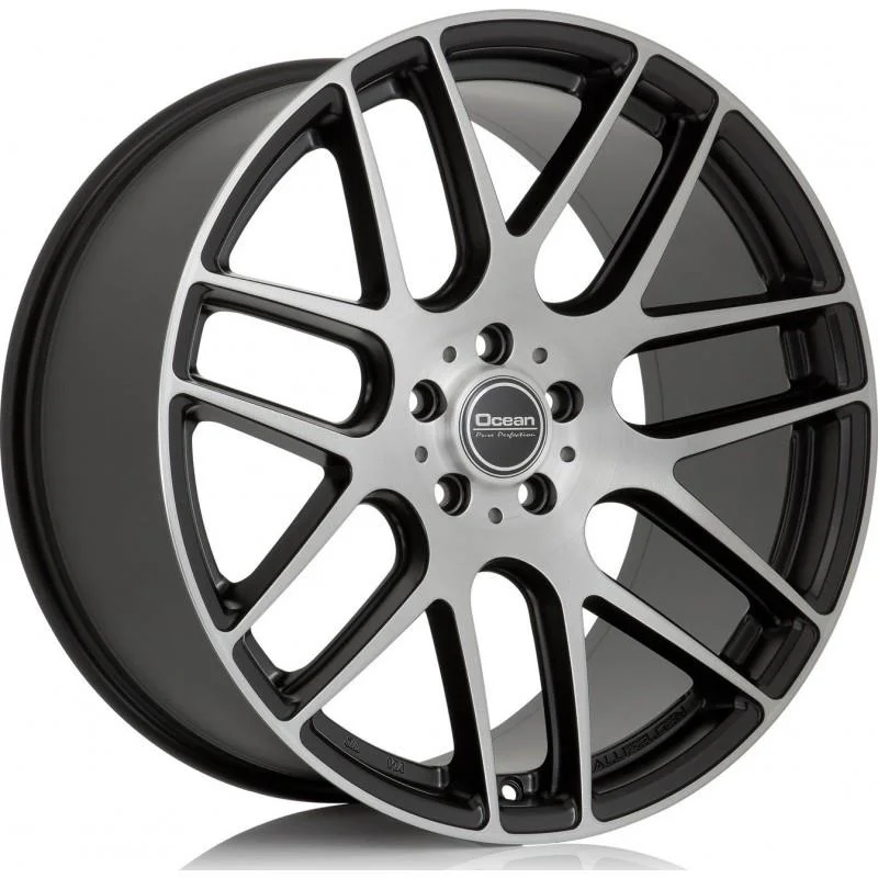AFL OCEAN WHEELS Caribien Matt Black Polish 8.5x19 5/120 ET35