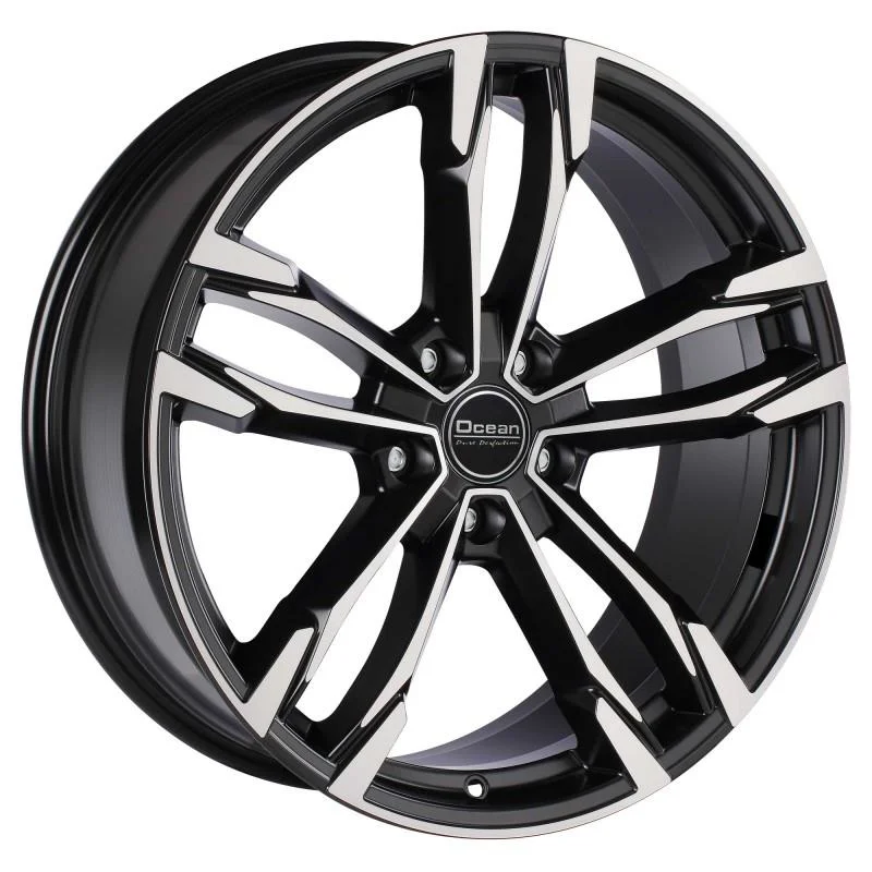 AFL OCEAN WHEELS F5 Black Polish 8x18 5/112 ET45