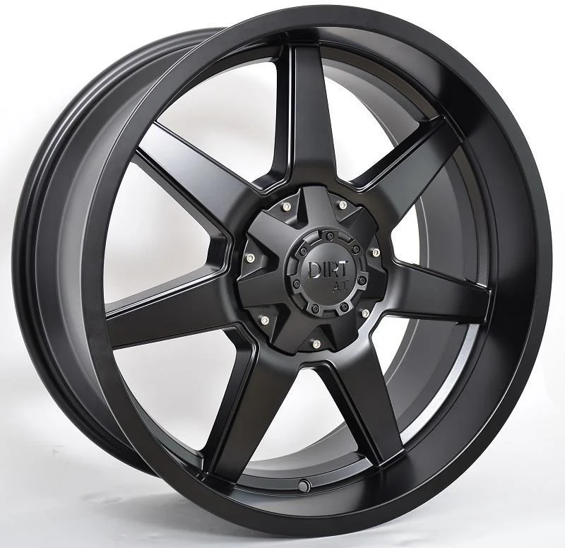Statusfälgar D39 Flatblack 9x20 6/139,7 ET12